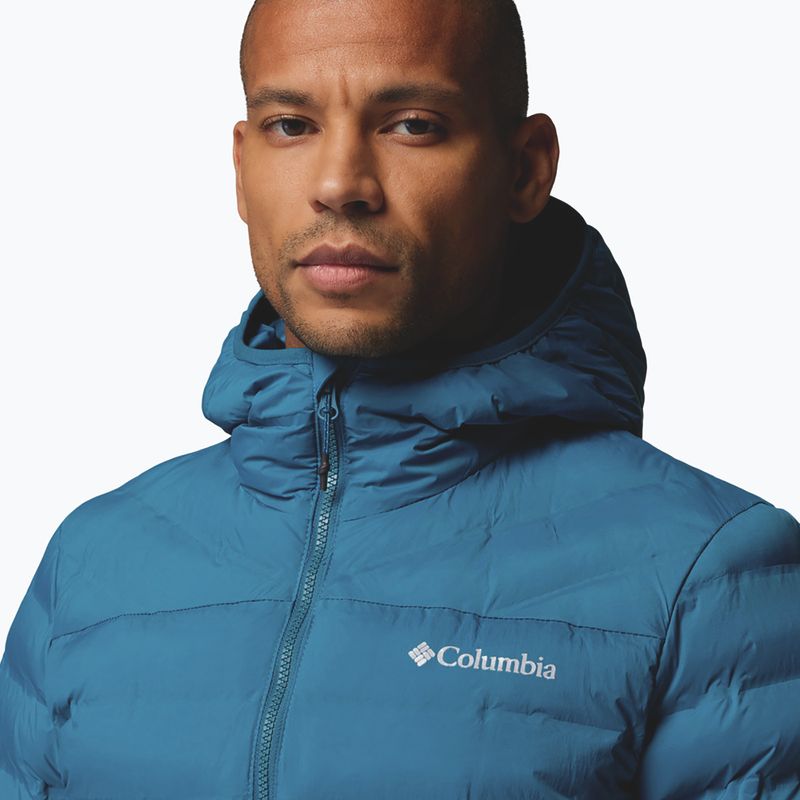 Men's jacket Columbia Terwiliger Trail Heat Seal Hooded phoenix blue 7