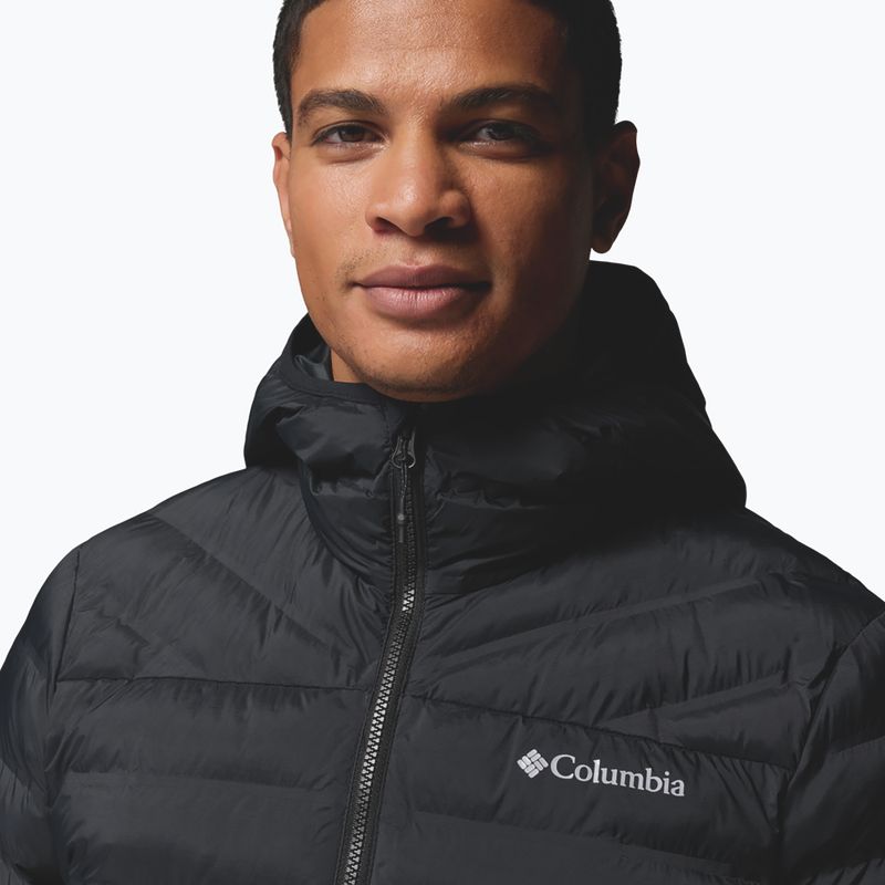 Men's jacket Columbia Terwiliger Trail Heat Seal Hooded black 7
