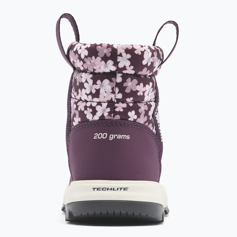Children's snow boots Columbia Youth Snowtrot Mid Dusty Purple/Dusty Purple Posies 2