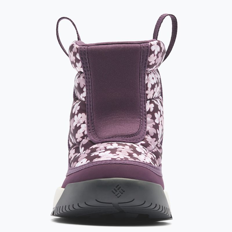 Children's snow boots Columbia Youth Snowtrot Mid Dusty Purple/Dusty Purple Posies 3