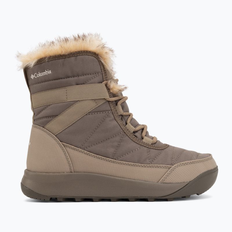 Women's snow boots Columbia Minx Shorty IV wet sand/khaki 2