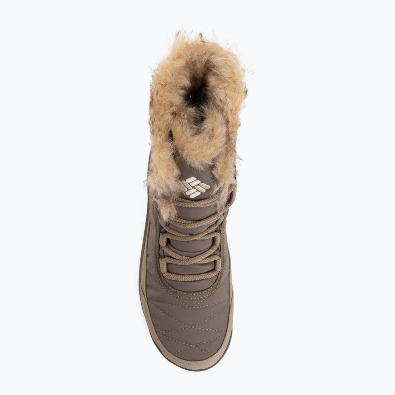 Women's snow boots Columbia Minx Shorty IV wet sand/khaki 5