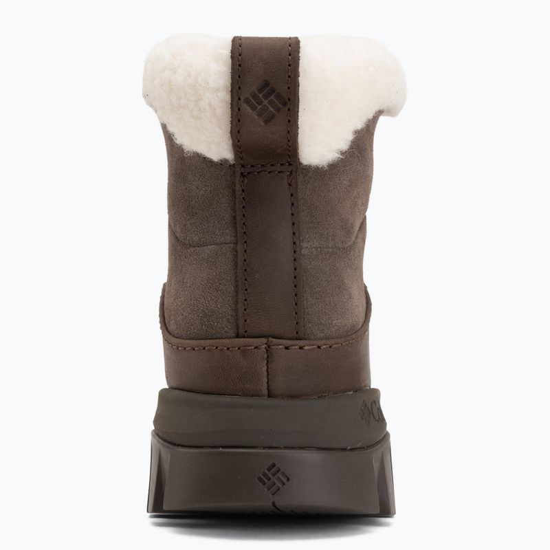 Women's snow boots Columbia Snowtrot Ease mud/cordovan 6