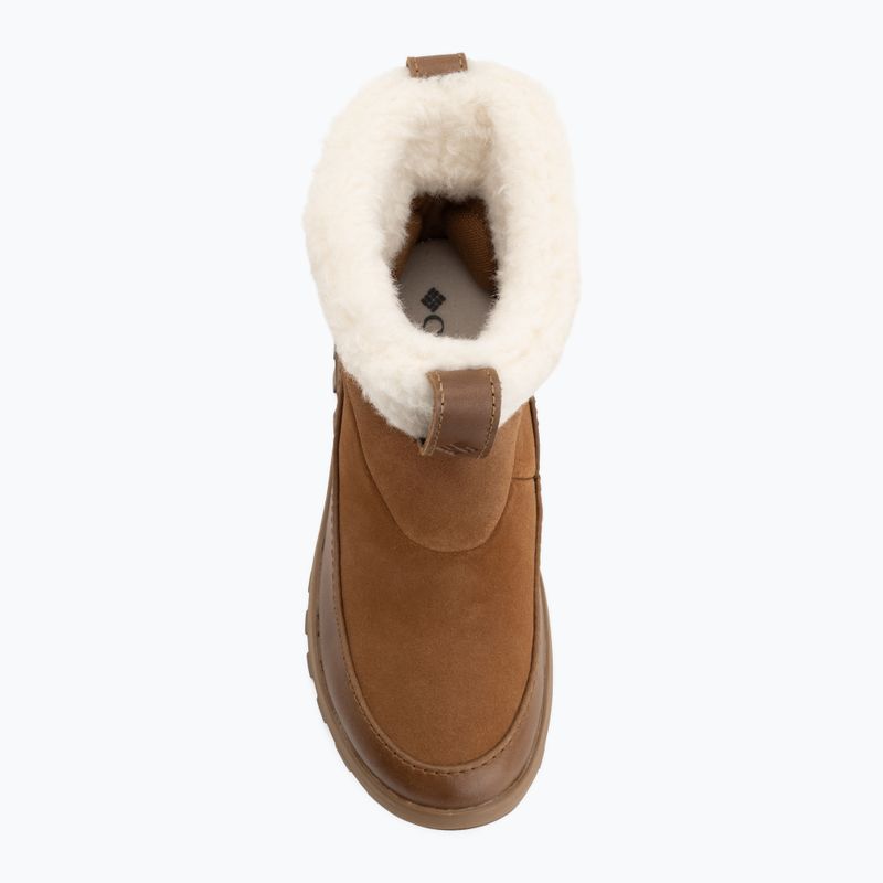 Women's snow boots Columbia Snowtrot Ease elk/light brown 5