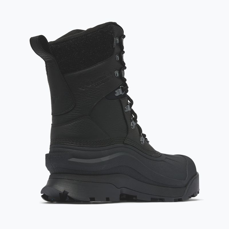 Men's snow boots Columbia Bugaboot Peak black/black 3