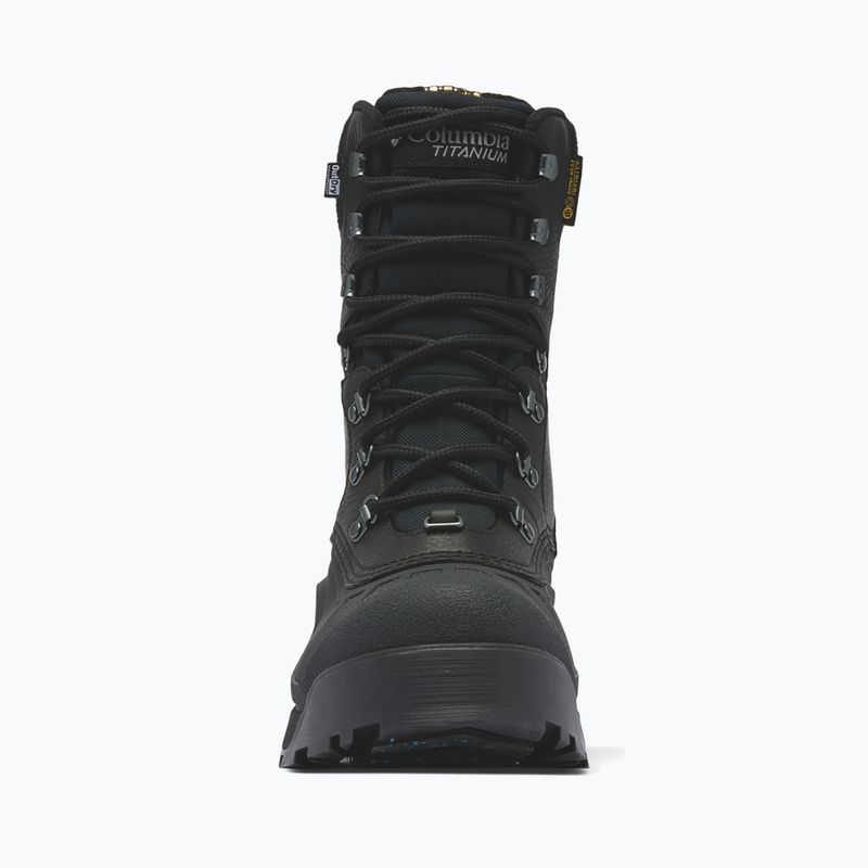 Men's snow boots Columbia Bugaboot Peak black/black 4