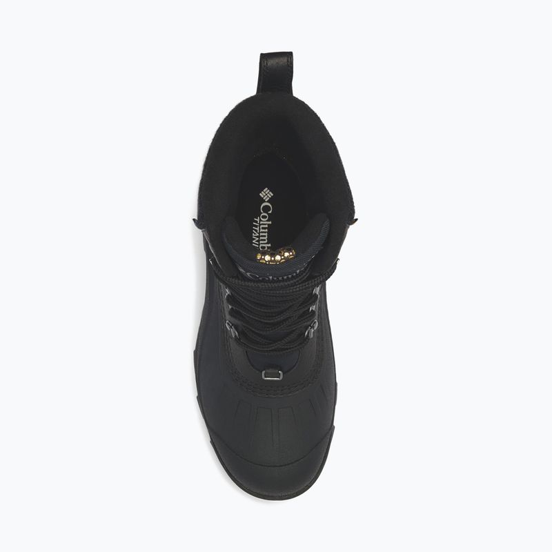 Men's snow boots Columbia Bugaboot Peak black/black 6