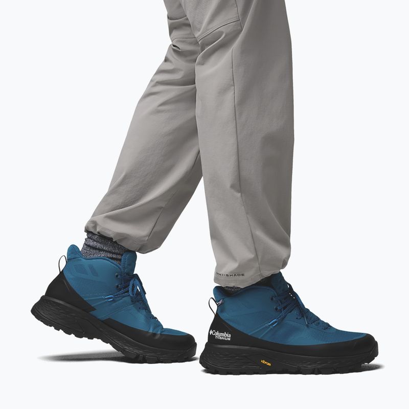 Men's trekking boots Columbia Tellurix Titanum Outdry Mid phoenix blue/black 6