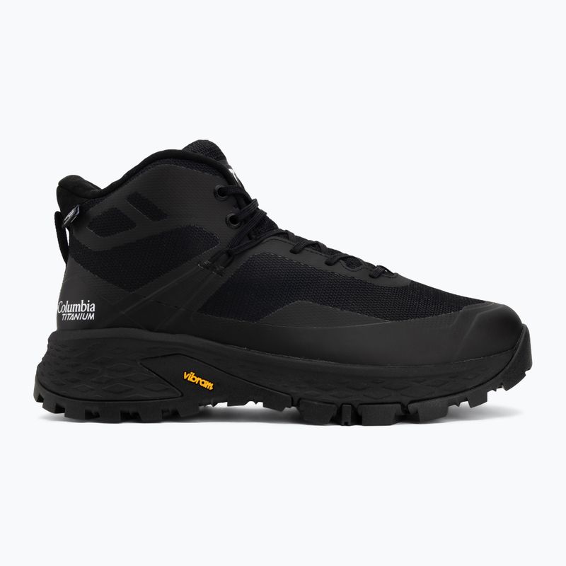 Men's trekking boots Columbia Tellurix Titanum Outdry Mid black/black 2