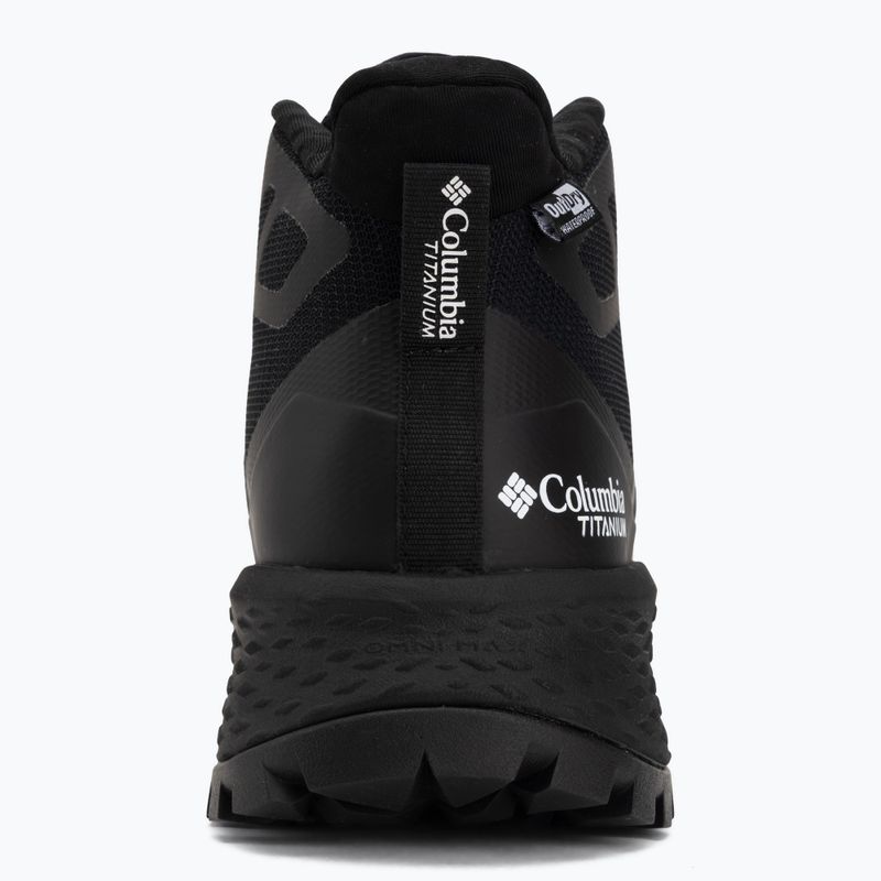Men's trekking boots Columbia Tellurix Titanum Outdry Mid black/black 6