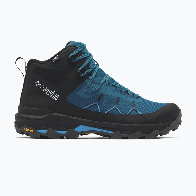 Men's trekking boots Columbia Peakfreak Titanum Outdry Mid phoenix blue/compass blue