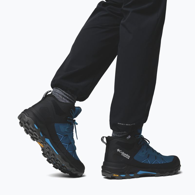 Men's trekking boots Columbia Peakfreak Titanum Outdry Mid phoenix blue/compass blue 6
