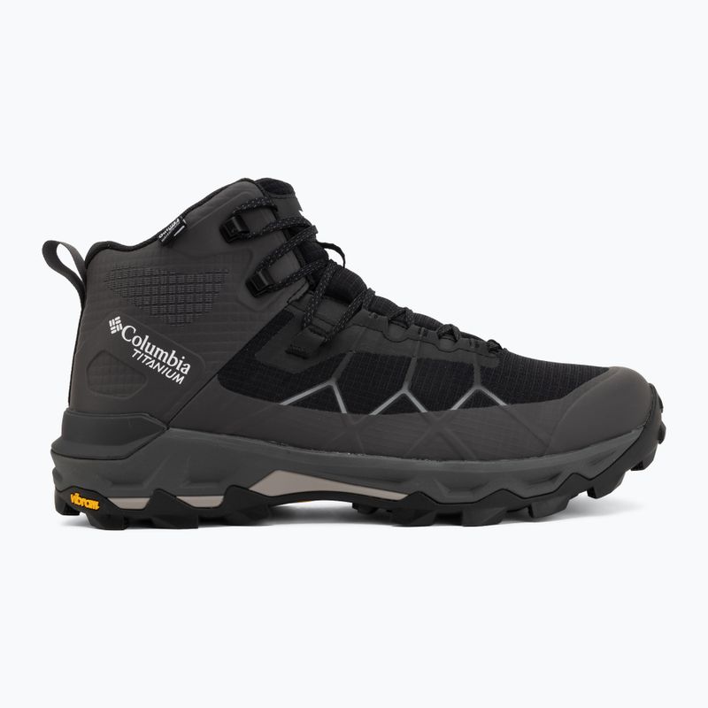 Men's trekking boots Columbia Peakfreak Titanum Outdry Mid black/ti titanium 2