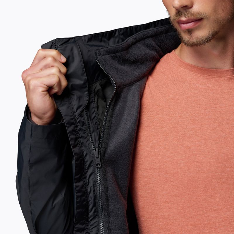 Men's 3-in-1 jacket Columbia Watertight Interchange black 12