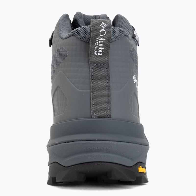 Women's trekking boots Columbia Peakfreak Titanum Outdry Mid black/sedona sage 6