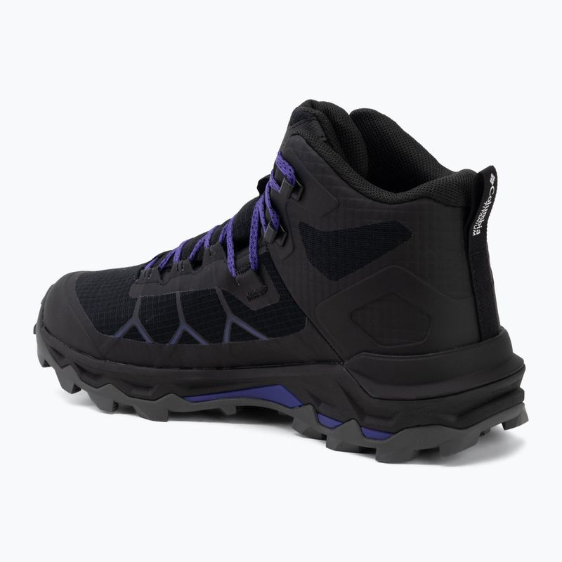 Women's trekking boots Columbia Peakfreak Titanum Outdry Mid black/purple quartz 3
