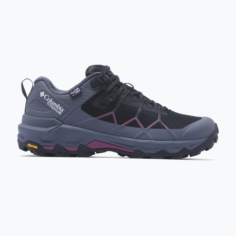 Women's trekking boots Columbia Peakfreak Titanum Outdry black/antique auve