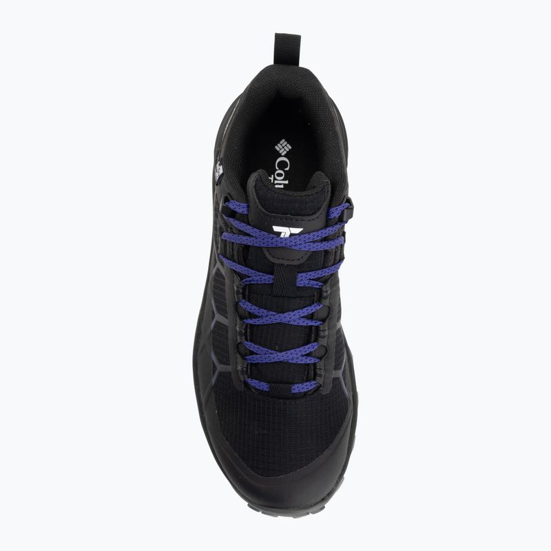 Women's trekking boots Columbia Peakfreak Titanum Outdry black/purple quartz 5