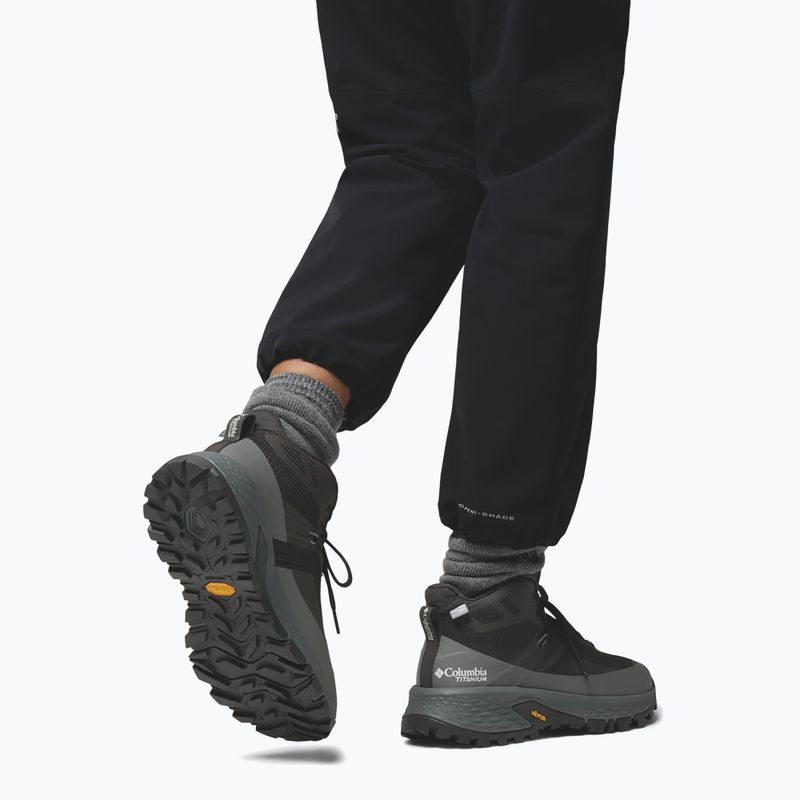 Women's trekking boots Columbia Tellurix Titanum Outdry Mid dark grey/ti grey steel 6