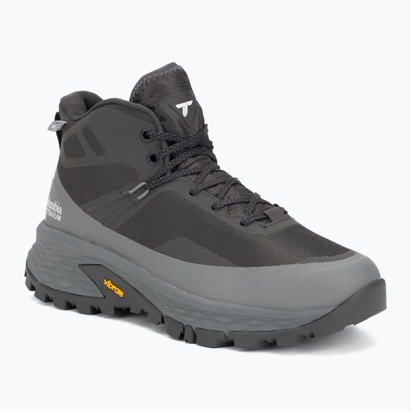 Women's trekking boots Columbia Tellurix Titanum Outdry Mid dark grey/ti grey steel