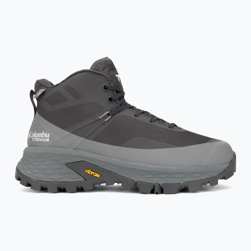 Women's trekking boots Columbia Tellurix Titanum Outdry Mid dark grey/ti grey steel 2