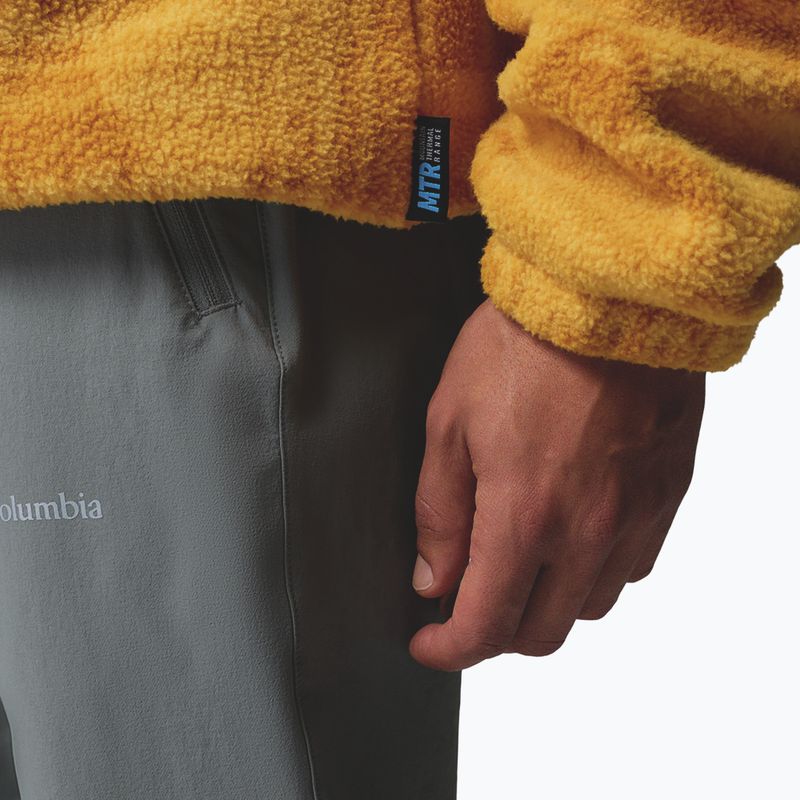 Men's fleece sweatshirt Columbia Timber Crest MTR Fleece Printed HZ squash/geomix tonal 6
