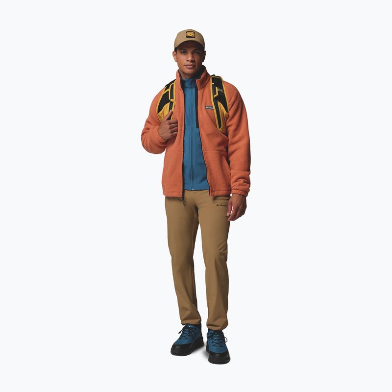 Men's fleece sweatshirt Columbia Superior Summit Grid Full Zip phoenix blue 2