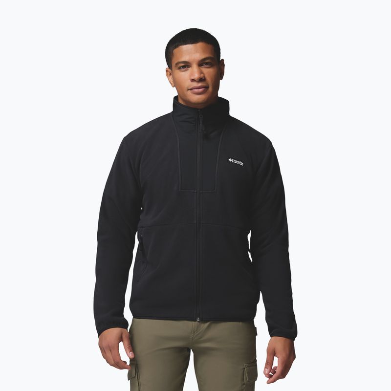 Men's fleece sweatshirt Columbia Sequoia Grove II Full Zip Fleece black
