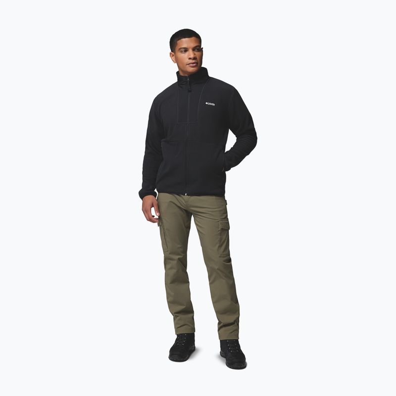 Men's fleece sweatshirt Columbia Sequoia Grove II Full Zip Fleece black 2
