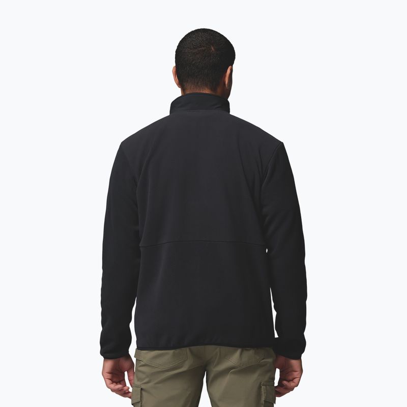Men's fleece sweatshirt Columbia Sequoia Grove II Full Zip Fleece black 3
