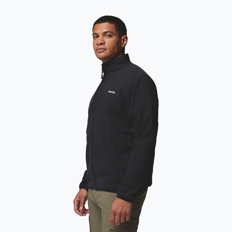 Men's fleece sweatshirt Columbia Sequoia Grove II Full Zip Fleece black 5