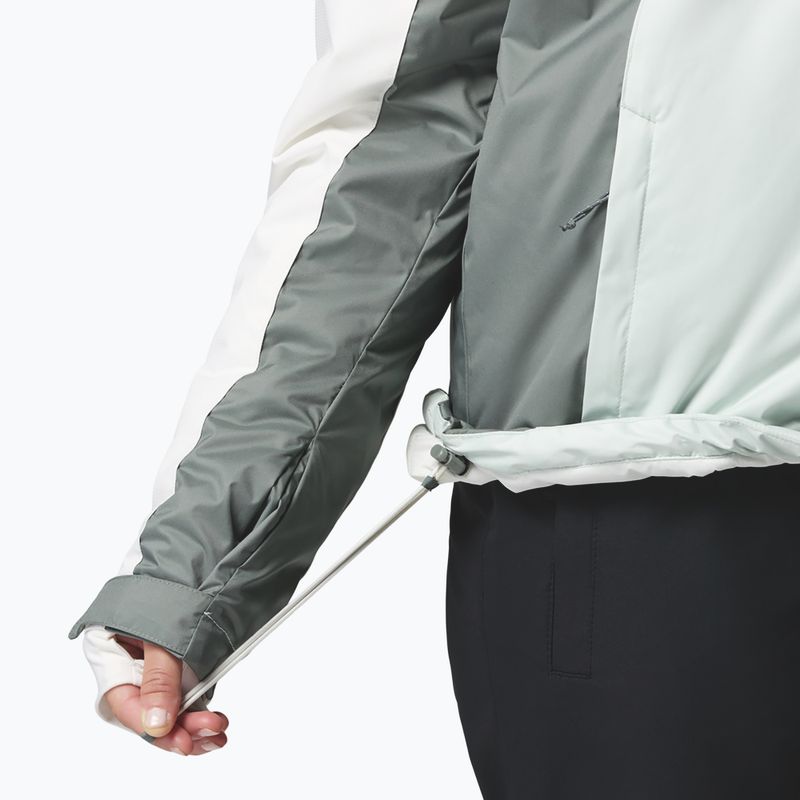 Women's ski jacket Columbia Snowy Summit Ins tea light/sedona sage/sea salt x dye 11