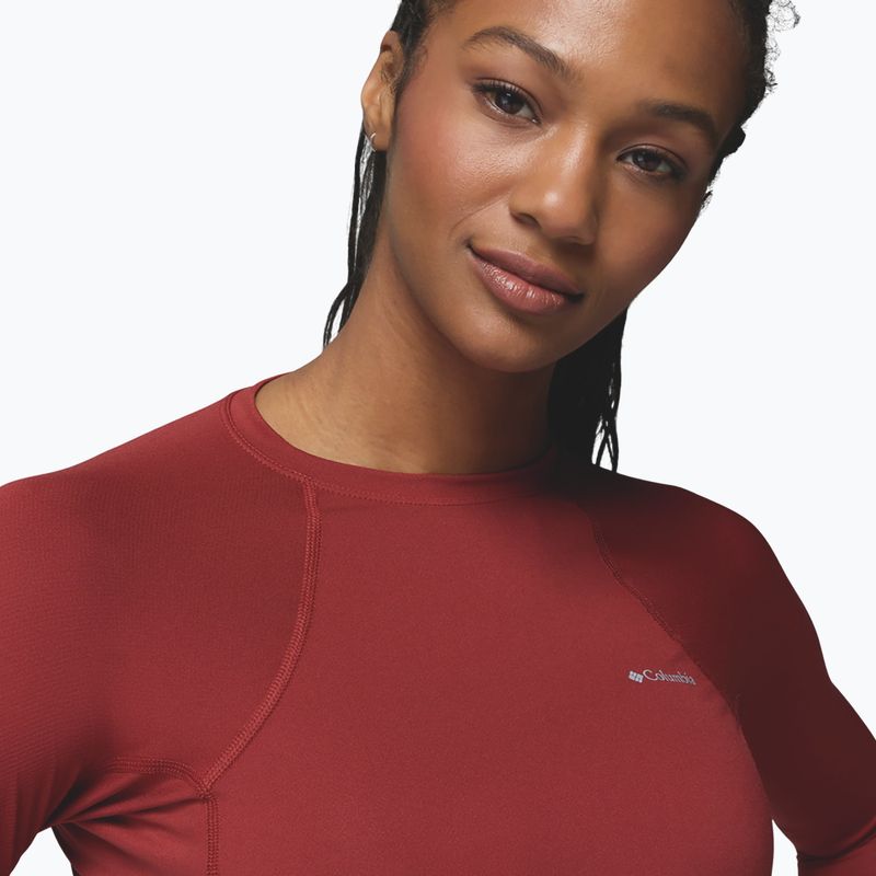 Women's thermal sweatshirt Columbia Midweight Stretch red oxide 5