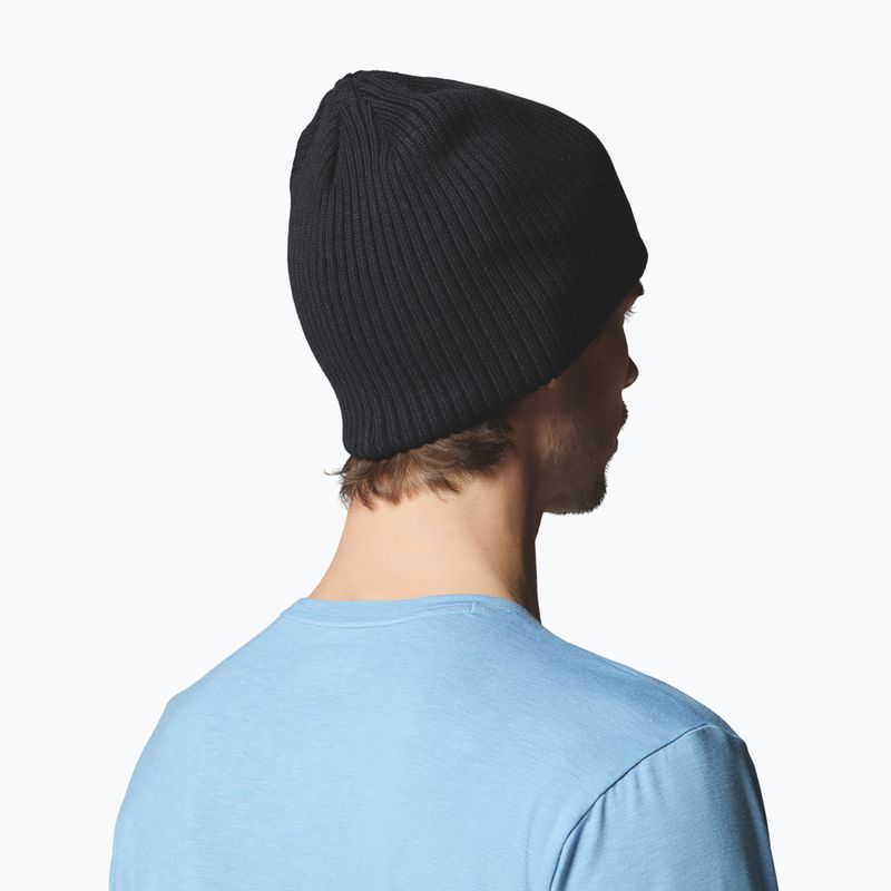 Winter hat Columbia Cedar Lake black heather 3