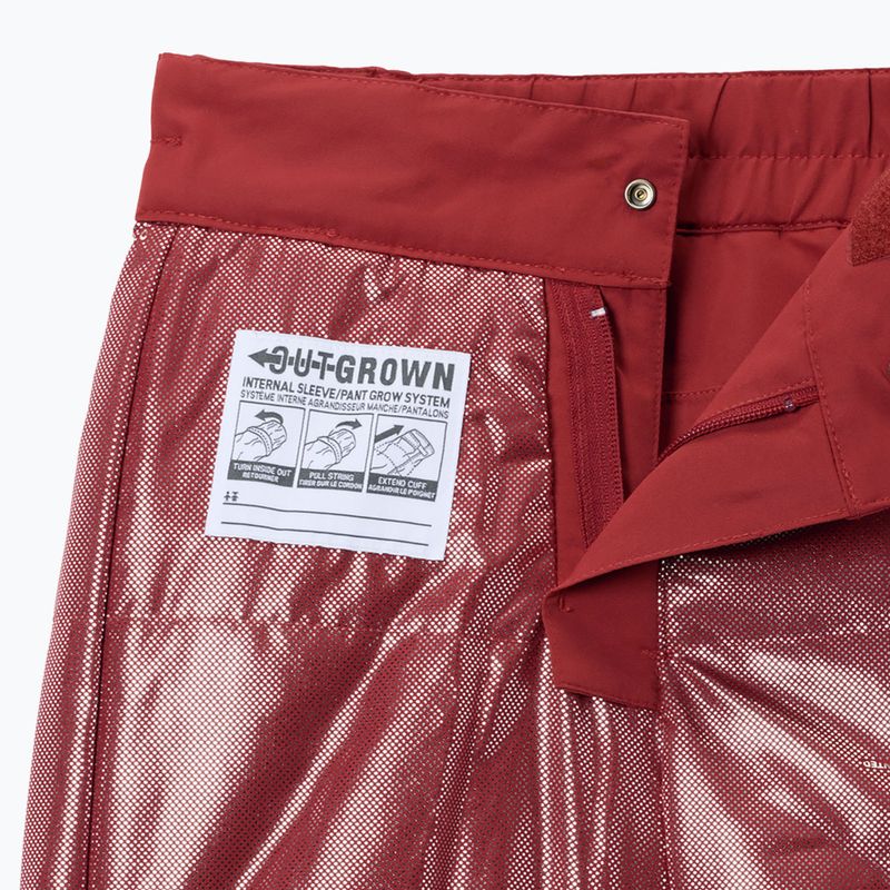 Children's ski trousers Columbia Bugaboo IV red oxide 3