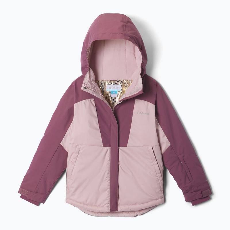 Children's ski jacket Columbia Mighty Mogul III mineral pink/antique mauve