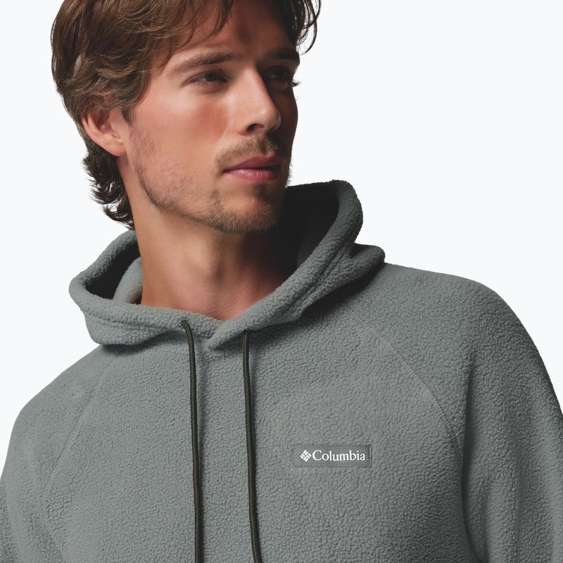 Men's fleece sweatshirt Columbia Timber Crest MTR Fleece Hoodie sedona sage 5