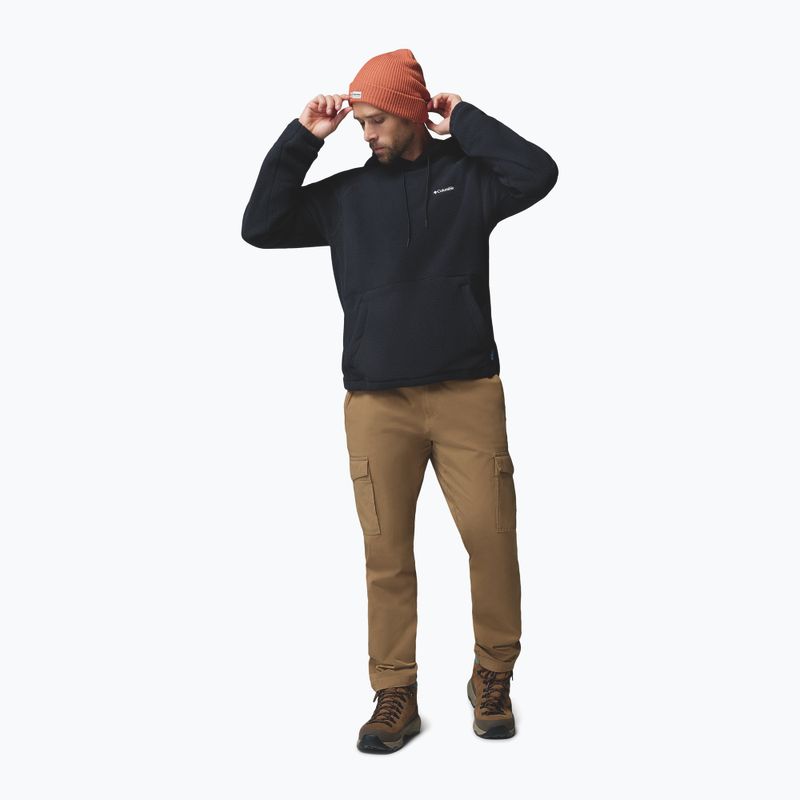 Men's fleece sweatshirt Columbia Timber Crest MTR Fleece Hoodie black 2