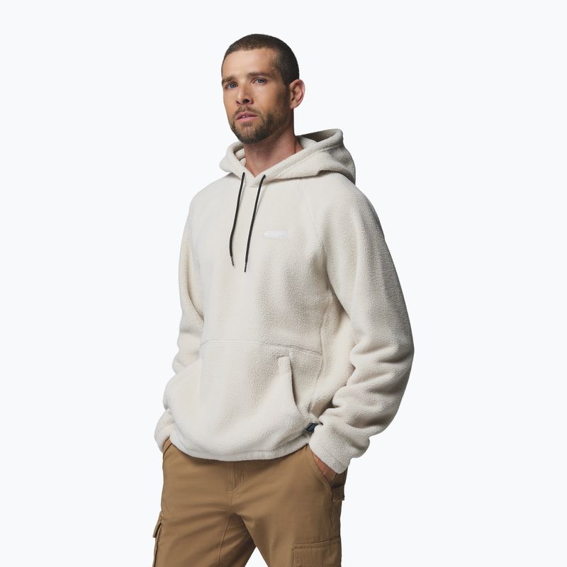 Men's fleece sweatshirt Columbia Timber Crest MTR Fleece Hoodie dark stone 4