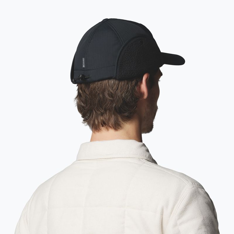 Baseball cap Columbia Landroamer Ear Flap black/working badge 5