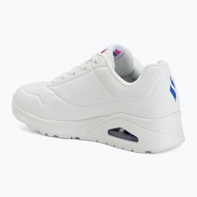 Women's shoes SKECHERS Uno Open Your Heart white 3