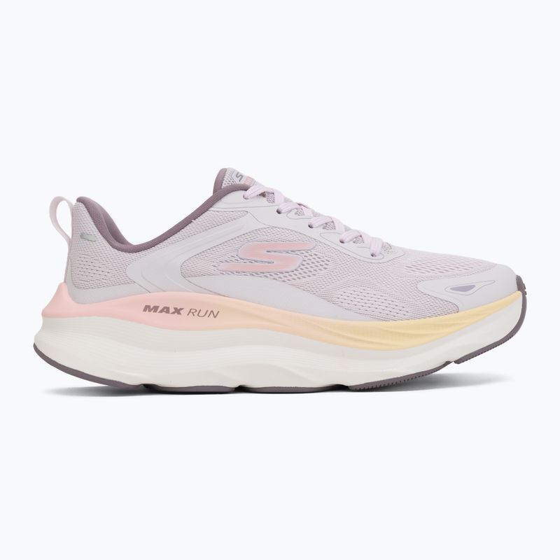 Women's running shoes SKECHERS Max Run Pacewave purple 2