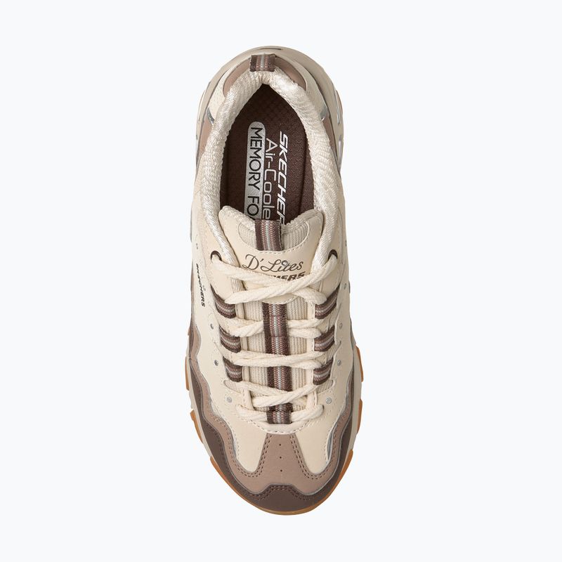 Women's shoes SKECHERS D'Lites Vintage Wave beige 6