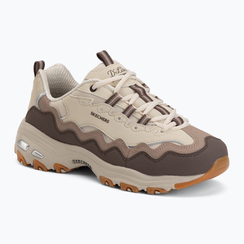 Women's shoes SKECHERS D'Lites Vintage Wave beige