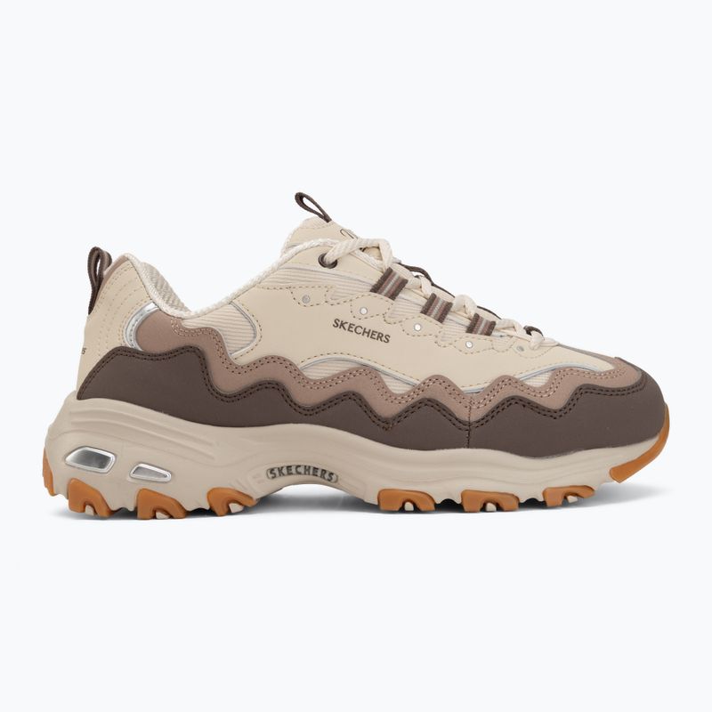 Women's shoes SKECHERS D'Lites Vintage Wave beige 2