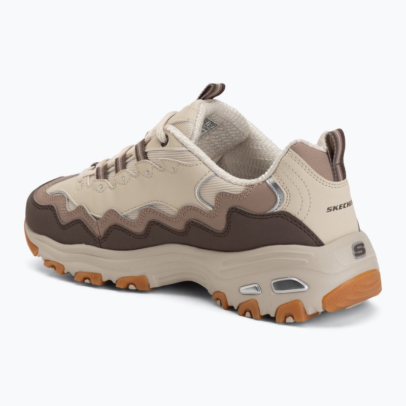 Women's shoes SKECHERS D'Lites Vintage Wave beige 3