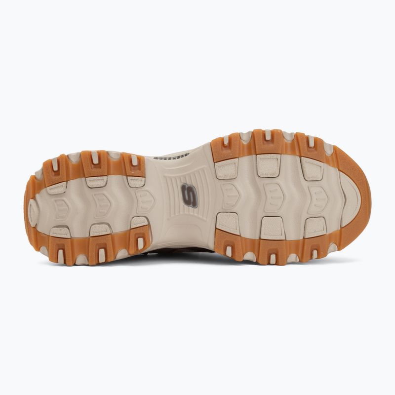 Women's shoes SKECHERS D'Lites Vintage Wave beige 4