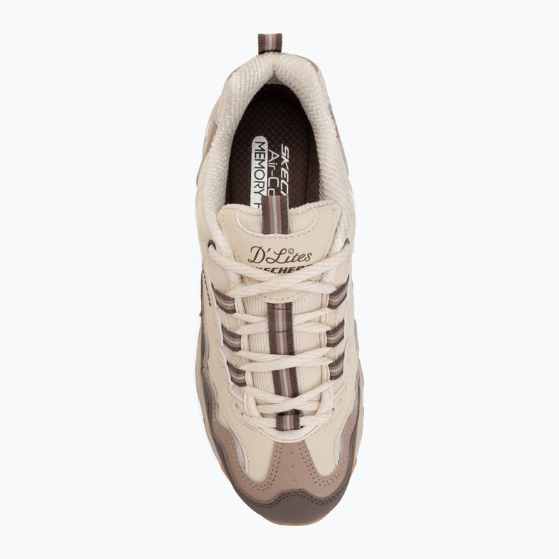 Women's shoes SKECHERS D'Lites Vintage Wave beige 5