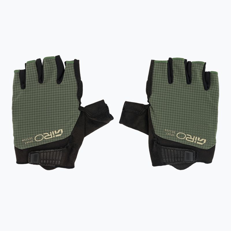 Men's cycling gloves Giro Bravo II Gel dark sage 2