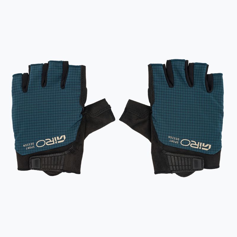 Men's cycling gloves Giro Bravo II Gel sapphire 2